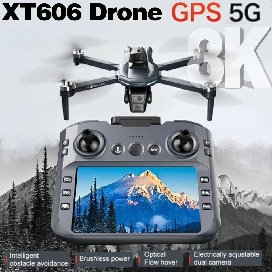 Drone Gps Mount - Оригинальный дрон XT606 с профессиональной 8K