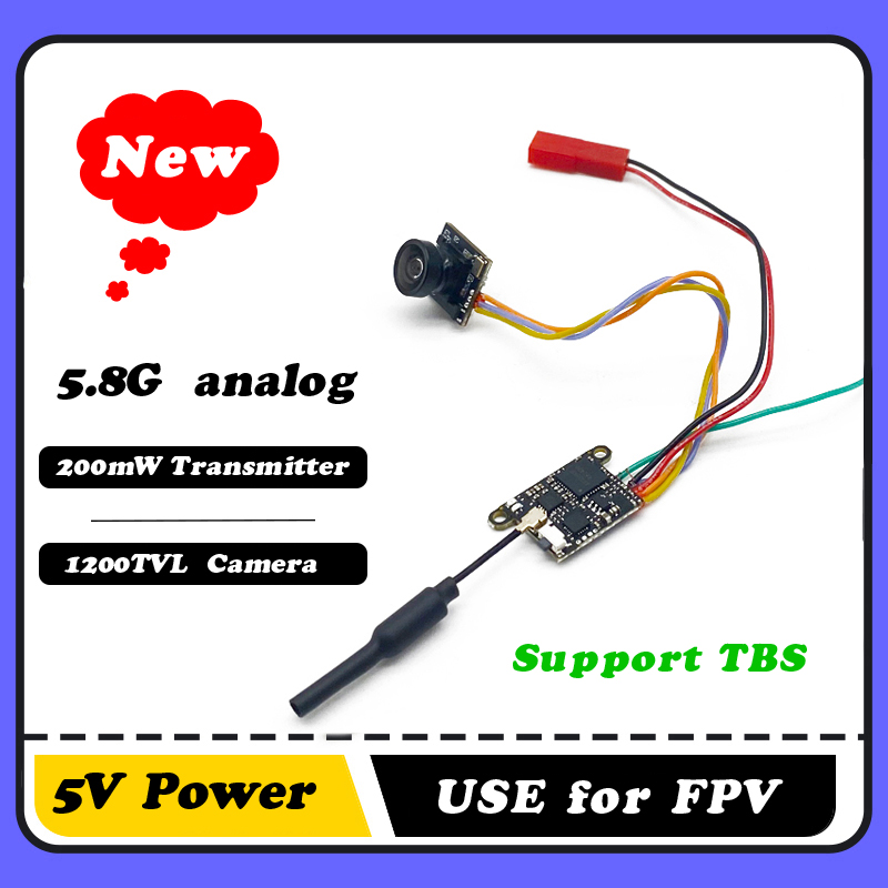 Drone Transmitter - SLONWAKE 5,8G 1200TVL FPV камера VTX