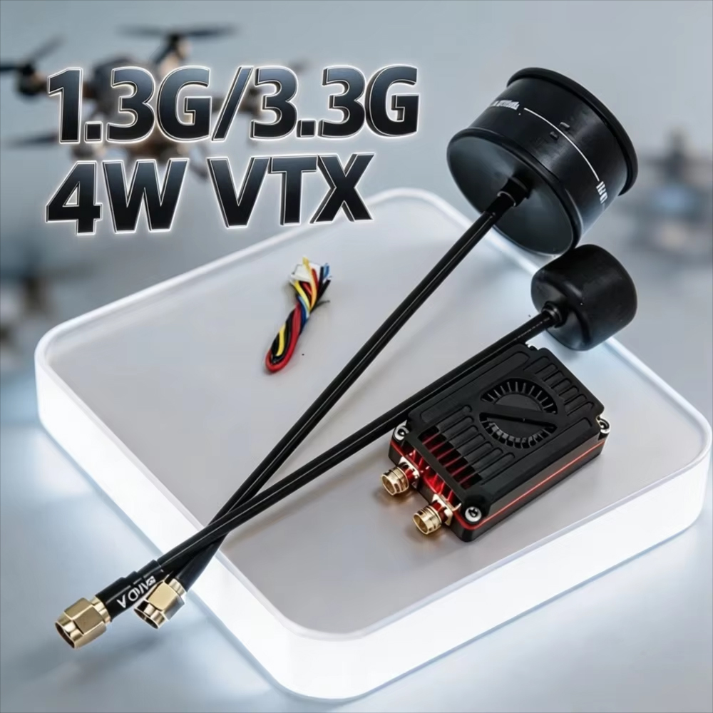 Drone Antenna - Rushfpv Rush 1.3G/3.3G 4W 7-30V Двухдиапазонный