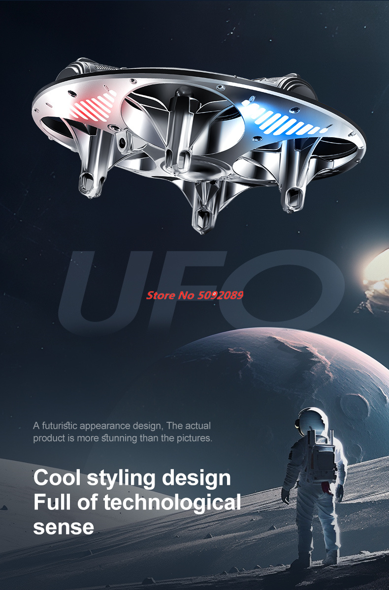 Умный мини-вертолет с функцией – обзор и цена Drone Led Light