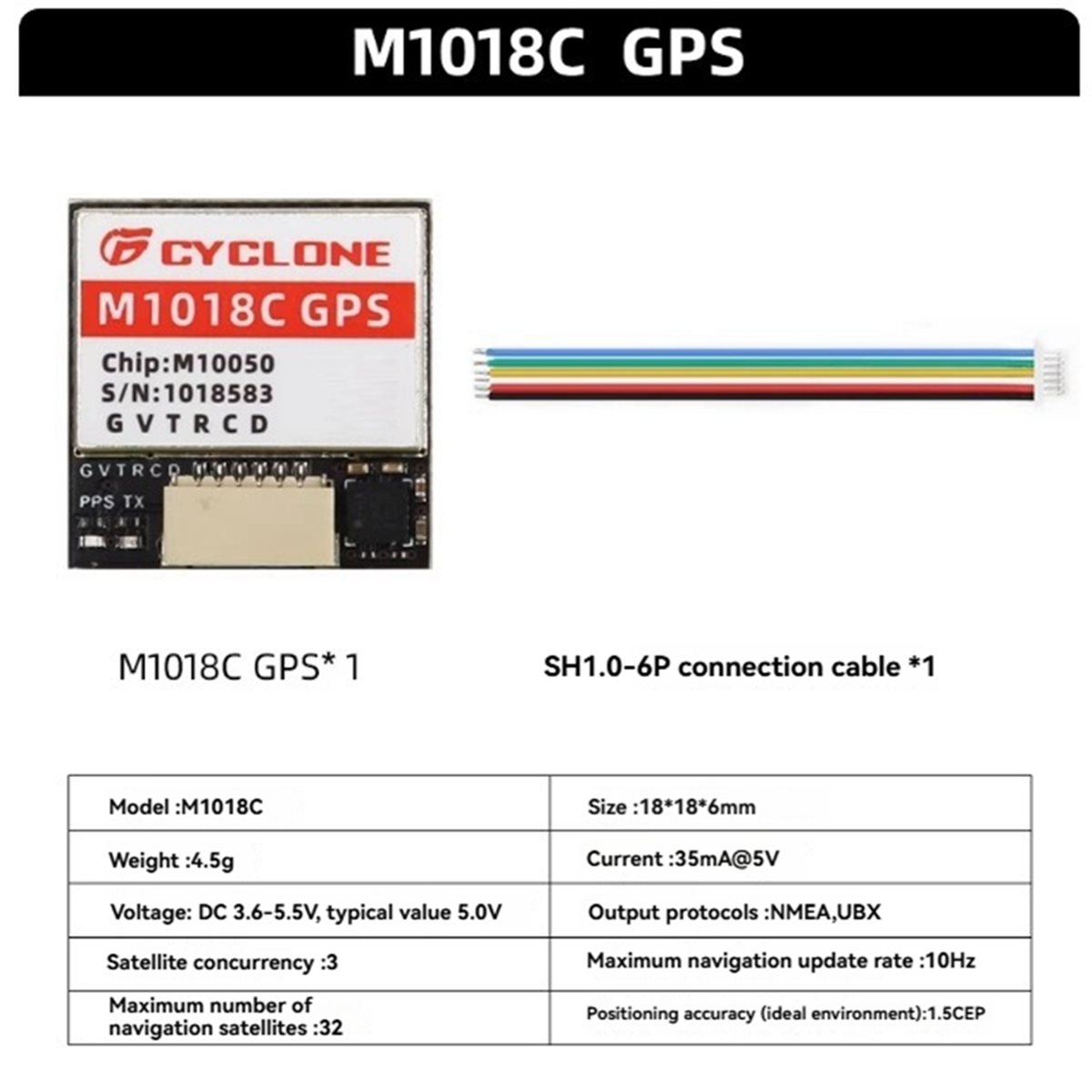 Модуль GPS AAAE M1018C M10 со  – обзор и цена Drone Compass